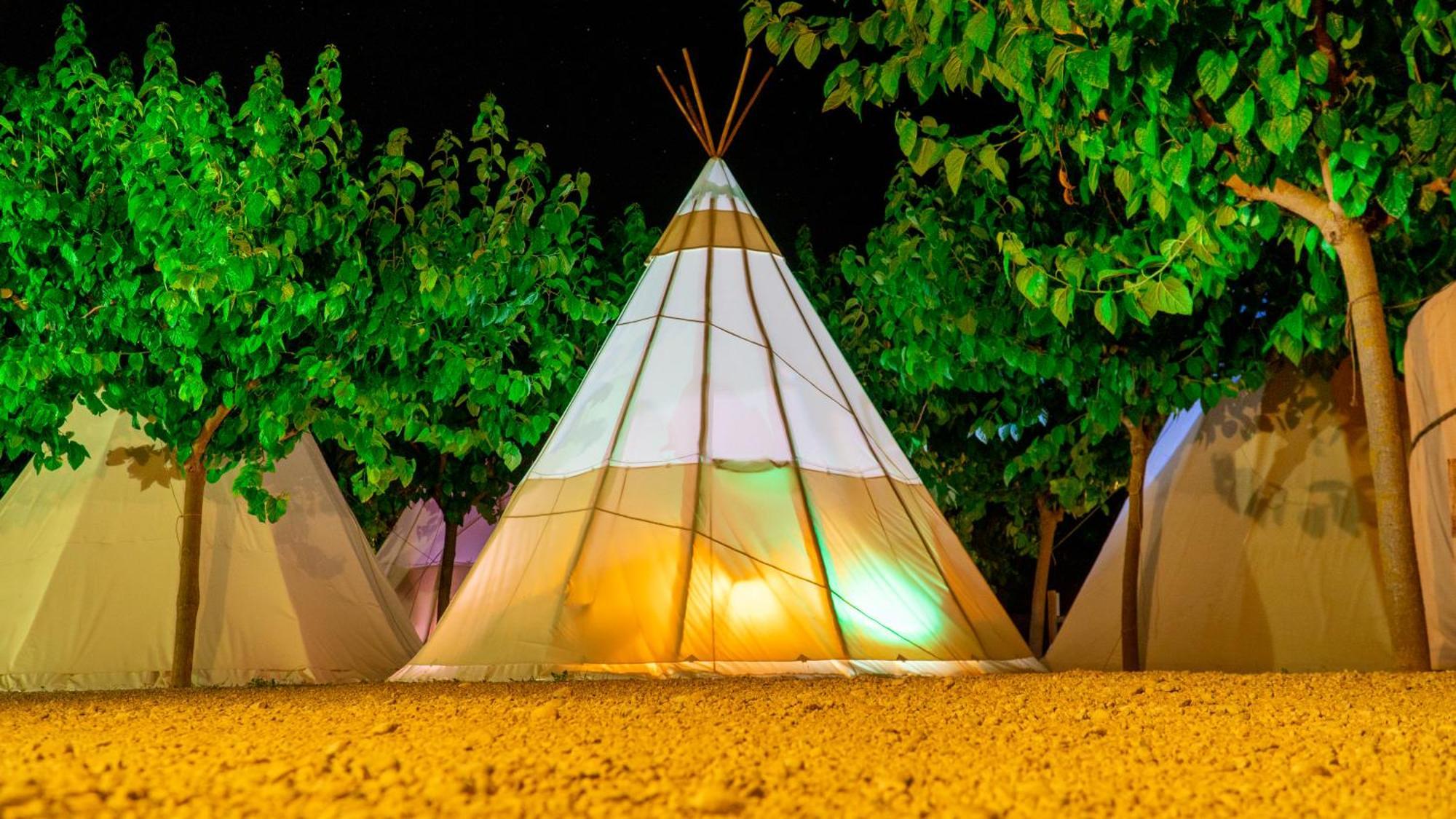 Camping El Roble Valderrobres Exteriér fotografie