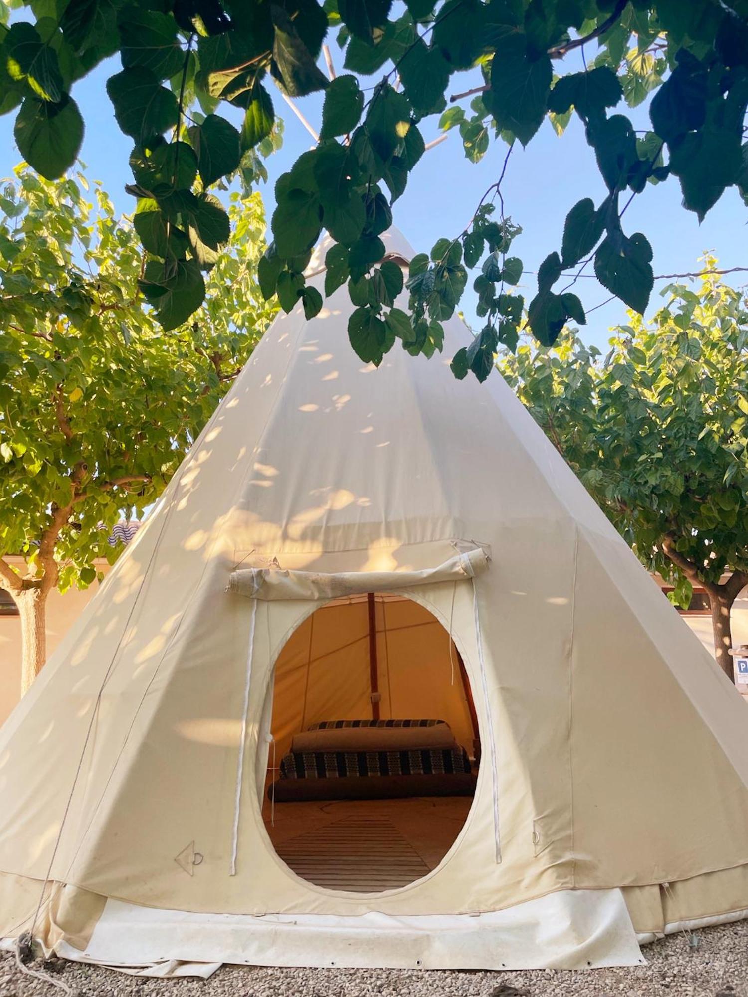 Camping El Roble Valderrobres Exteriér fotografie